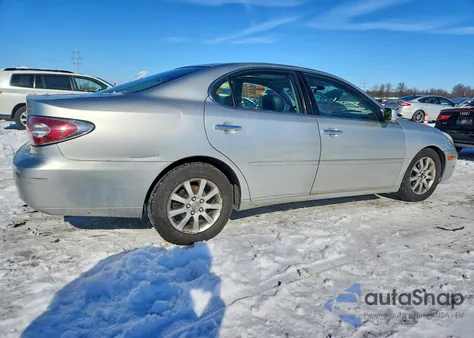 2004 Lexus Es 330 z USA, uszkodzony, nr VIN JTHBA30G845029953